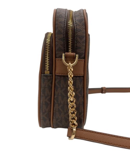 MICHAEL KORS（マイケル・コース）MICHAEL KORS (マイケル・コース) ショルダーバッグ ブラウンの古着・服飾アイテム