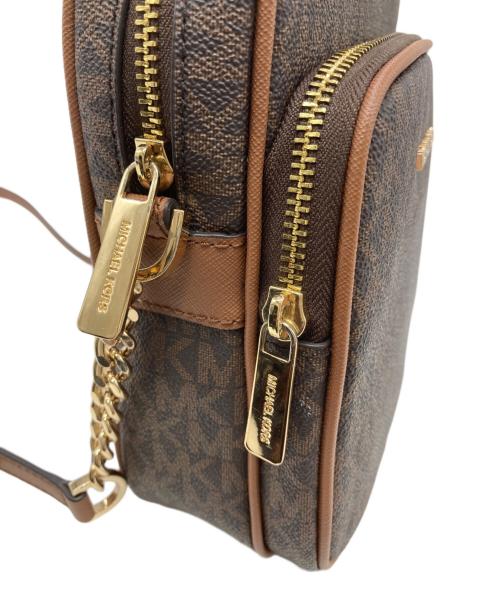 MICHAEL KORS（マイケル・コース）MICHAEL KORS (マイケル・コース) ショルダーバッグ ブラウンの古着・服飾アイテム