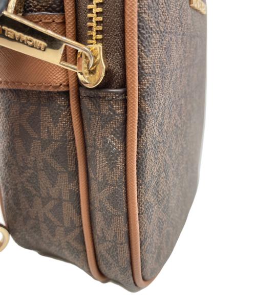 MICHAEL KORS（マイケル・コース）MICHAEL KORS (マイケル・コース) ショルダーバッグ ブラウンの古着・服飾アイテム