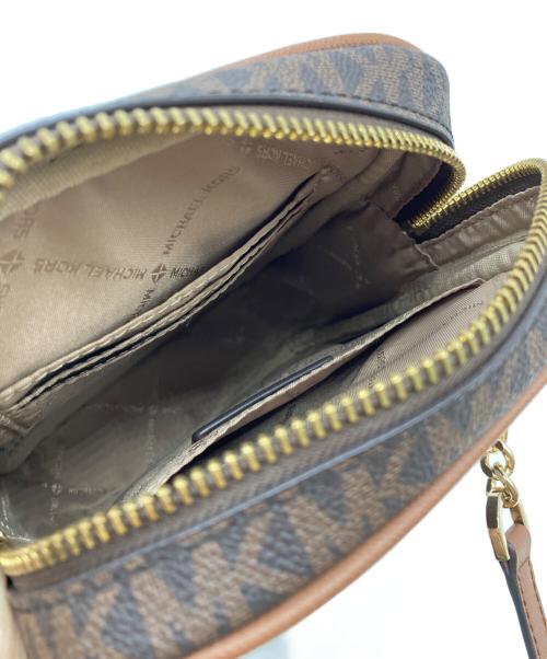 MICHAEL KORS（マイケル・コース）MICHAEL KORS (マイケル・コース) ショルダーバッグ ブラウンの古着・服飾アイテム