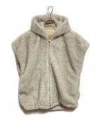 Curensologyカレンソロジー）の古着「ミンクライクファーベスト」｜ベージュ