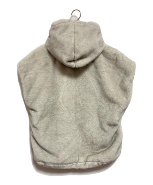 Curensology（カレンソロジー）Curensology (カレンソロジー) ミンクライクファーベスト ベージュ サイズ:FREEの古着・服飾アイテム