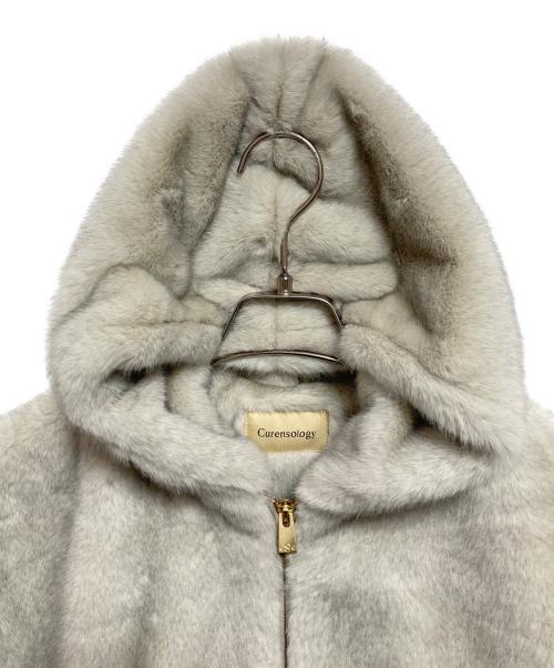 Curensology（カレンソロジー）Curensology (カレンソロジー) ミンクライクファーベスト ベージュ サイズ:FREEの古着・服飾アイテム