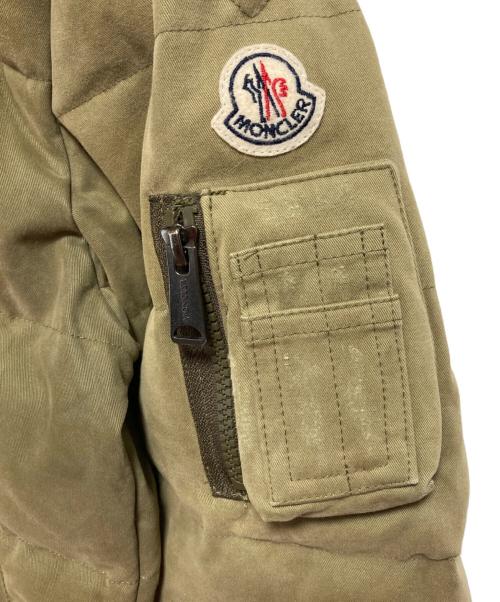 MONCLER（モンクレール）MONCLER (モンクレール) LEOPOLD ダウンジャケット オリーブ サイズ:SIZE 0の古着・服飾アイテム