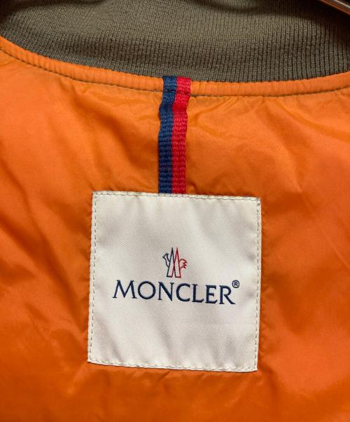 MONCLER（モンクレール）MONCLER (モンクレール) LEOPOLD ダウンジャケット オリーブ サイズ:SIZE 0の古着・服飾アイテム