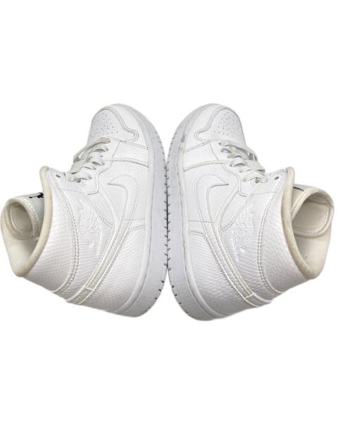 NIKE（ナイキ）NIKE (ナイキ) WMNS AIR JORDAN 1 MID ホワイト サイズ:23.5㎝の古着・服飾アイテム