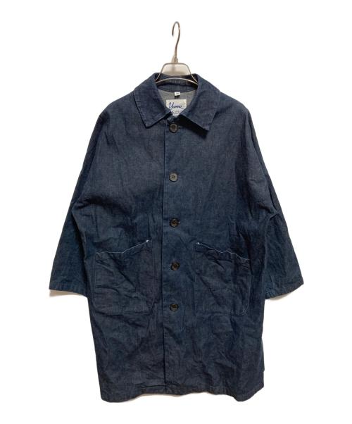 Yarmo（ヤーモ）Yarmo (ヤーモ) デニムダスターコート インディゴ サイズ:38の古着・服飾アイテム