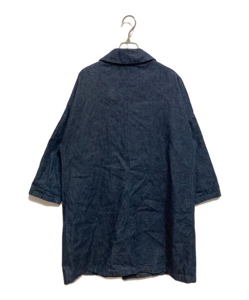 Yarmo（ヤーモ）Yarmo (ヤーモ) デニムダスターコート インディゴ サイズ:38の古着・服飾アイテム