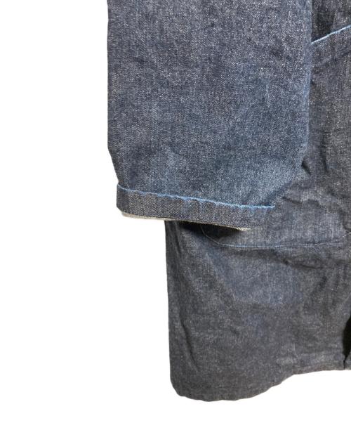 Yarmo（ヤーモ）Yarmo (ヤーモ) デニムダスターコート インディゴ サイズ:38の古着・服飾アイテム