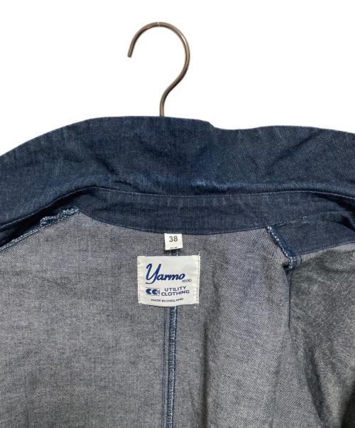 Yarmo（ヤーモ）Yarmo (ヤーモ) デニムダスターコート インディゴ サイズ:38の古着・服飾アイテム