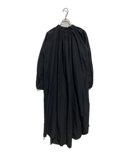 Tabrik（タブリック）Tabrik (タブリック) ギャザーシャツワンピース ブラック サイズ:下記参照の古着・服飾アイテム
