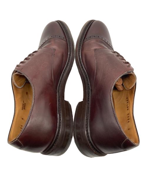 berwick（バーウィック）berwick (バーウィック) ストレートチップシューズ ブラウン サイズ:6の古着・服飾アイテム