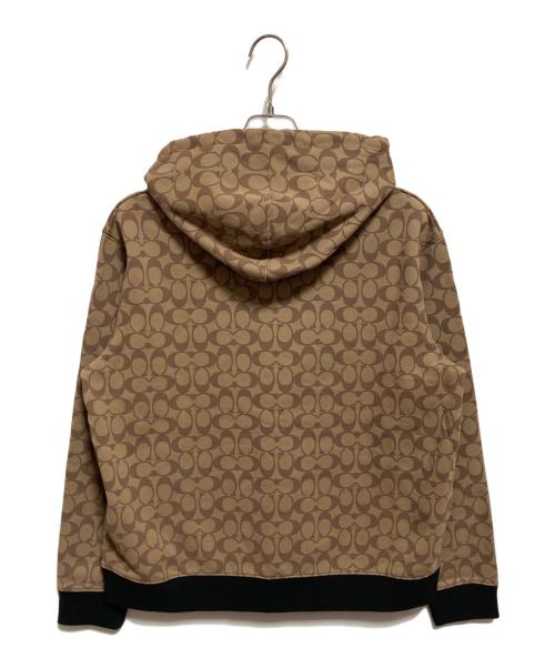 COACH（コーチ）COACH (コーチ) Disney (ディズニー) シグネチャー 101 ダルメシアン フーディー N/A ベージュ サイズ:Mの古着・服飾アイテム