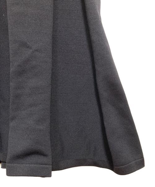 RIM.ARK（リムアーク）RIM.ARK (リムアーク) Curve line sleeve knit OP ネイビー サイズ:36の古着・服飾アイテム