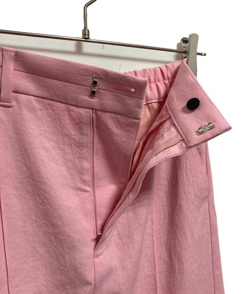 LE PHIL（ル フィル）LE PHIL (ル フィル) T/Rダブルクロススカート ピンクの古着・服飾アイテム