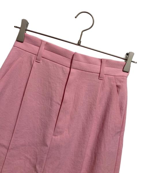 LE PHIL（ル フィル）LE PHIL (ル フィル) T/Rダブルクロススカート ピンクの古着・服飾アイテム