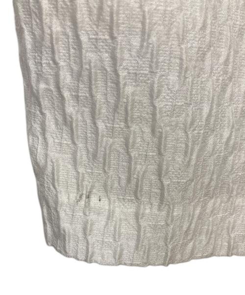 UNITED ARROWS TOKYO（ユナイテッドアローズトウキョウ）UNITED ARROWS TOKYO (ユナイテッドアローズトウキョウ) エアリージャカード コクーンワンピース ホワイト サイズ:36の古着・服飾アイテム