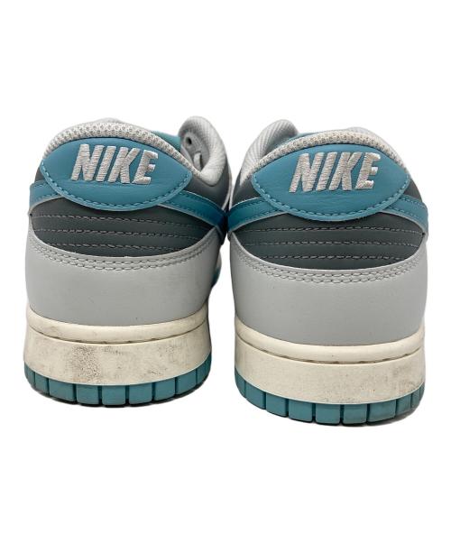 NIKE（ナイキ）NIKE (ナイキ) DUNK LOW RETRO グレー×ブルー サイズ:27.5の古着・服飾アイテム