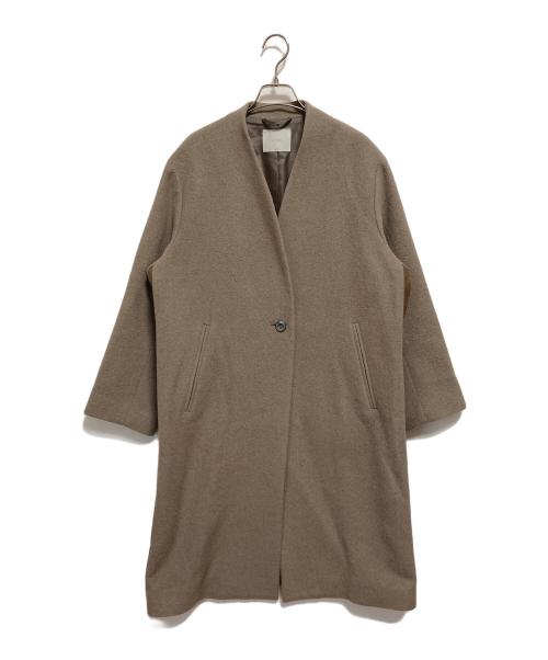 Liyoca（リヨカ）Liyoca (リヨカ) アンゴラシャギーウールコート ブラウン サイズ:-の古着・服飾アイテム