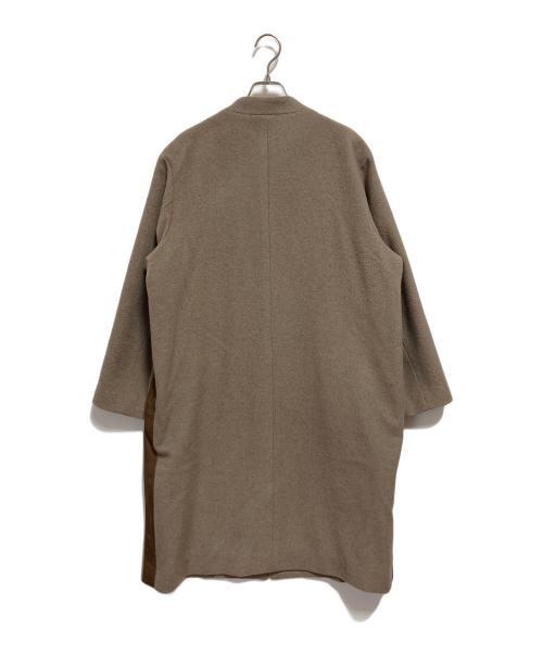 Liyoca（リヨカ）Liyoca (リヨカ) アンゴラシャギーウールコート ブラウン サイズ:-の古着・服飾アイテム