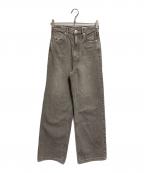 upper hights×IENAアッパーハイツ×イエナ）の古着「HAZEL デニムパンツ」｜ブラック