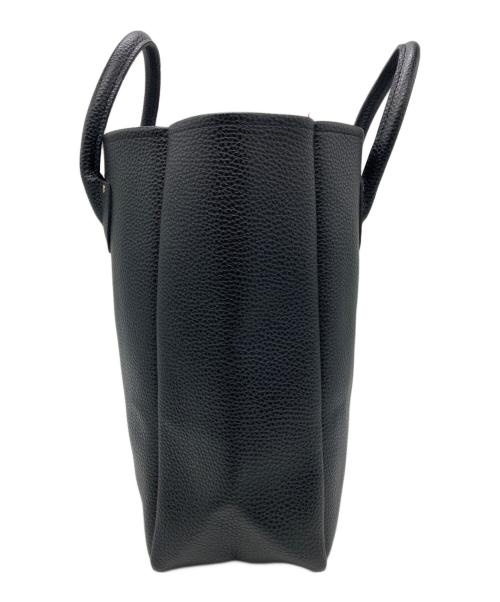 YOUNG & OLSEN The DRYGOODS STORE（ヤングアンドオルセン ザ ドライグッズストア）YOUNG & OLSEN The DRYGOODS STORE (ヤングアンドオルセン ザ ドライグッズストア) レザートートバッグ ブラックの古着・服飾アイテム