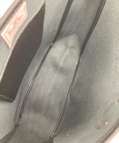 YOUNG & OLSEN The DRYGOODS STORE（ヤングアンドオルセン ザ ドライグッズストア）YOUNG & OLSEN The DRYGOODS STORE (ヤングアンドオルセン ザ ドライグッズストア) レザートートバッグ ブラックの古着・服飾アイテム