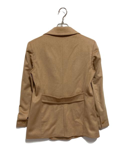 MaxMara（マックスマーラ）MaxMara (マックスマーラ) ダブルジャケット ベージュ サイズ:38の古着・服飾アイテム