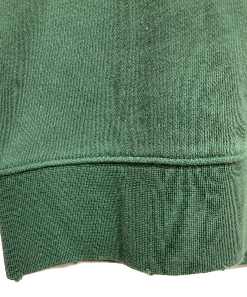 THRASHER（スラッシャー）THRASHER (スラッシャー) JOURNAL STANDARD (ジャーナルスタンダード) 別注 半袖 加工スウェット グリーン サイズ:Lの古着・服飾アイテム