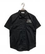 WIND AND SEA×THRASHERウィンダンシー×スラッシャー）の古着「ワークシャツ」｜ブラック