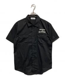 WIND AND SEA×THRASHER（ウィンダンシー×スラッシャー）の古着「ワークシャツ」｜ブラック