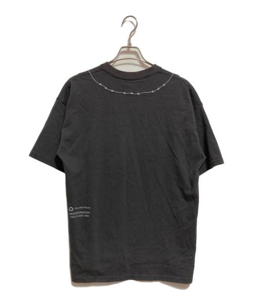 NEIGHBORHOOD（ネイバーフッド）NEIGHBORHOOD (ネイバーフッド) CROSS EMBROIDERY CREWNECK SS ブラック サイズ:Mの古着・服飾アイテム