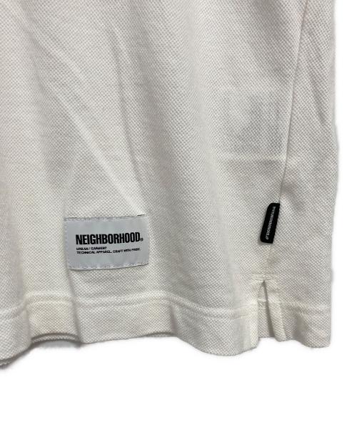 NEIGHBORHOOD（ネイバーフッド）NEIGHBORHOOD (ネイバーフッド) ポロシャツ ホワイト サイズ:Mの古着・服飾アイテム