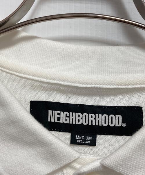NEIGHBORHOOD（ネイバーフッド）NEIGHBORHOOD (ネイバーフッド) ポロシャツ ホワイト サイズ:Mの古着・服飾アイテム