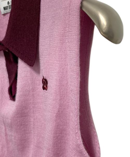 Lily Brown（リリーブラウン）Lily Brown (リリーブラウン) MARY QUANT (マリークヮント) ニットアンサンブル ピンク サイズ:FREEの古着・服飾アイテム