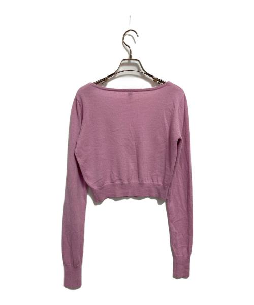 Lily Brown（リリーブラウン）Lily Brown (リリーブラウン) MARY QUANT (マリークヮント) ニットアンサンブル ピンク サイズ:FREEの古着・服飾アイテム