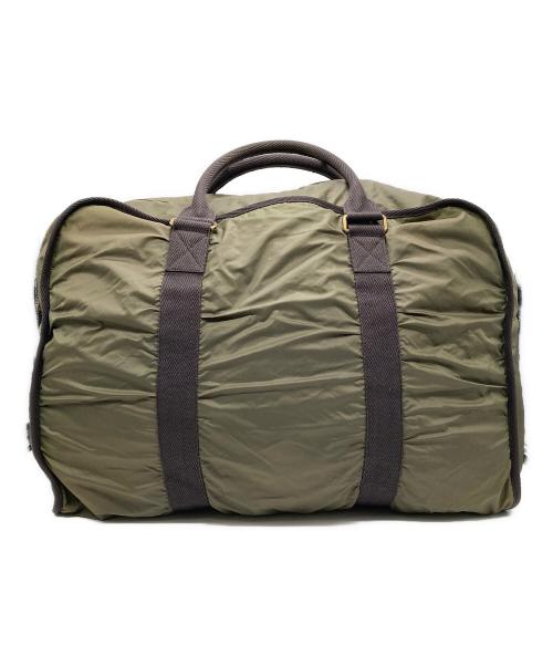 Yves Saint Laurent Rive Gauche（イヴ・サンローラン リヴ・ゴーシュ）Yves Saint Laurent Rive Gauche (イヴ・サンローラン リヴ・ゴーシュ) ナイロンボストンバック グリーンの古着・服飾アイテム