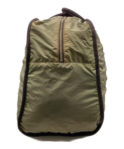 Yves Saint Laurent Rive Gauche（イヴ・サンローラン リヴ・ゴーシュ）Yves Saint Laurent Rive Gauche (イヴ・サンローラン リヴ・ゴーシュ) ナイロンボストンバック グリーンの古着・服飾アイテム