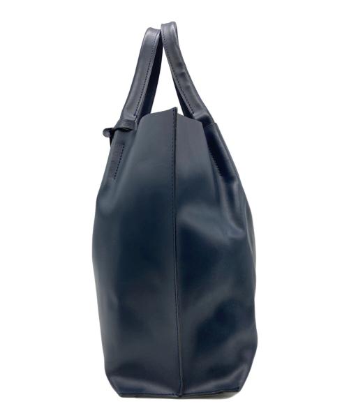 GIANNI CHIARINI（ジャンニ キアリーニ）GIANNI CHIARINI (ジャンニ キアリーニ) TWENTY レザートートバッグ ネイビーの古着・服飾アイテム