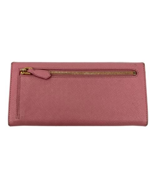 PRADA（プラダ）PRADA (プラダ) 長財布 ピンクの古着・服飾アイテム