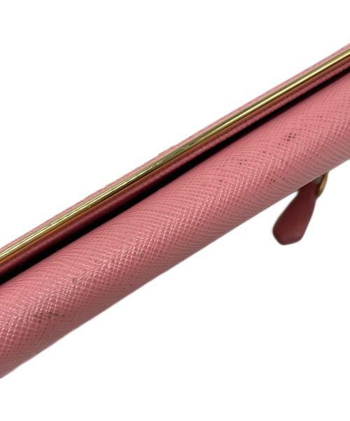 PRADA（プラダ）PRADA (プラダ) 長財布 ピンクの古着・服飾アイテム