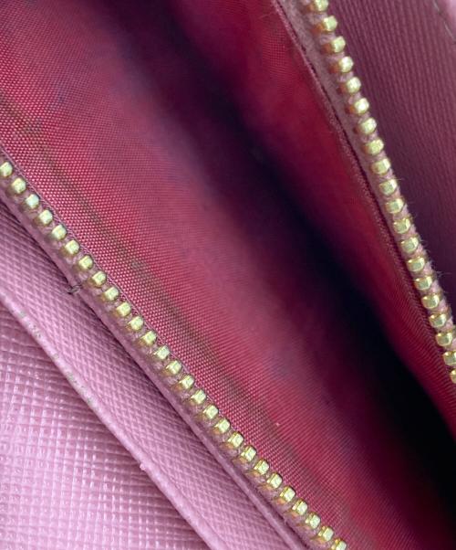 PRADA（プラダ）PRADA (プラダ) 長財布 ピンクの古着・服飾アイテム