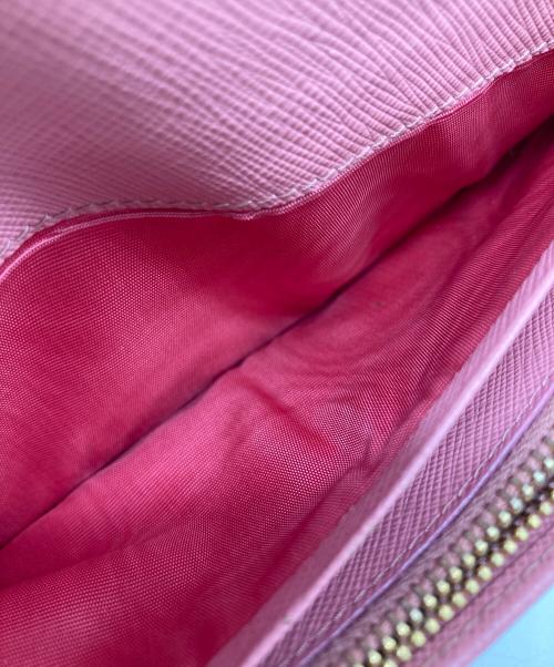 PRADA（プラダ）PRADA (プラダ) 長財布 ピンクの古着・服飾アイテム