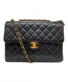 CHANELシャネル）の古着「デカマトラッセ ショルダーバッグ」｜ブラック