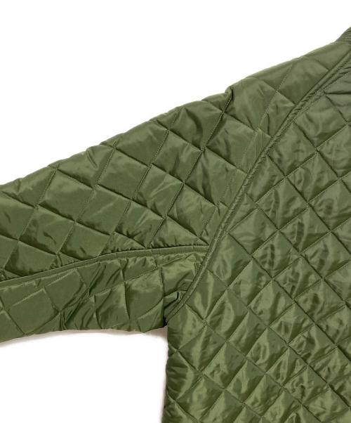 45R（フォーティファイブ・アール）45R (フォーティファイブ・アール) キルティングジャケット グリーン サイズ:2の古着・服飾アイテム