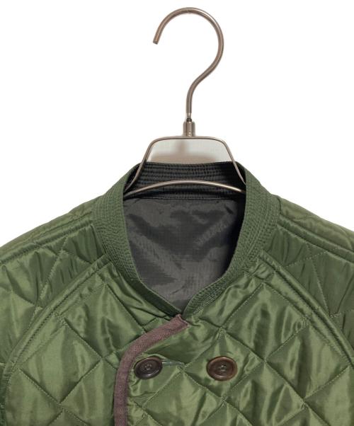 45R（フォーティファイブ・アール）45R (フォーティファイブ・アール) キルティングジャケット グリーン サイズ:2の古着・服飾アイテム