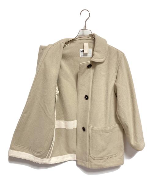 MHL（エムエイチエル）MHL (エムエイチエル) HEAVY COTTON WOOL DRILL COAT ベージュ サイズ:1の古着・服飾アイテム