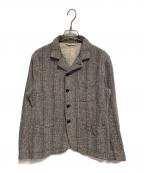 45Rフォーティファイブ・アール）の古着「杢杢ツイード シングルジャケット」｜ベージュ