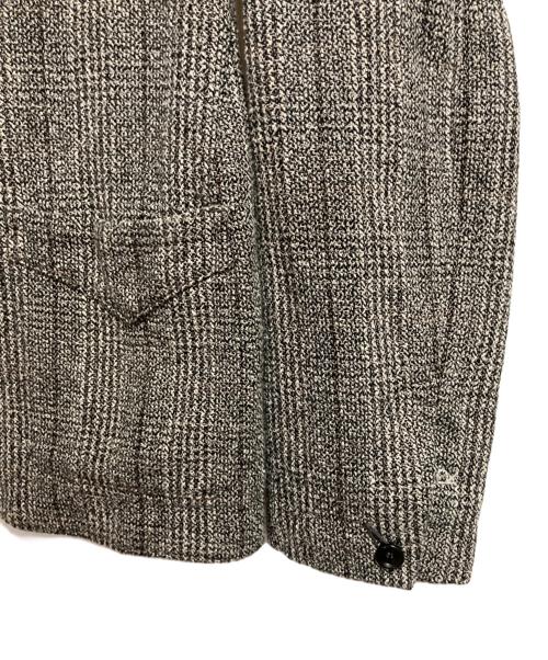 45R（フォーティファイブ・アール）45R (フォーティファイブ・アール) 杢杢ツイード シングルジャケット ベージュ サイズ:2の古着・服飾アイテム