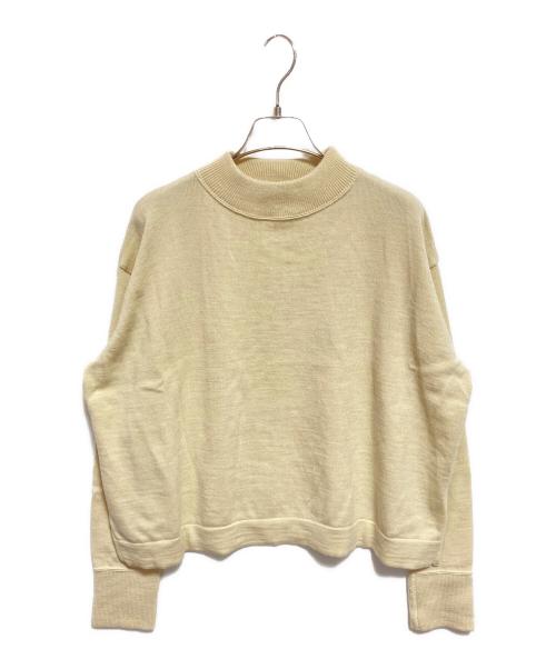 SDL45R（フォーティファイブ）SDL45R (フォーティファイブ) USモー度詰ニットソーのヨックネック ベージュ サイズ:FREEの古着・服飾アイテム